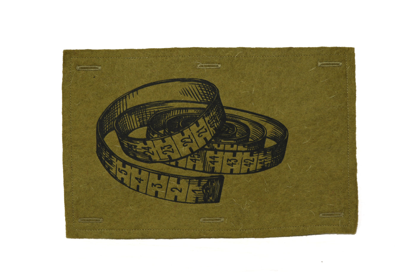 Handmaker Button On Hand Printed Art Panels