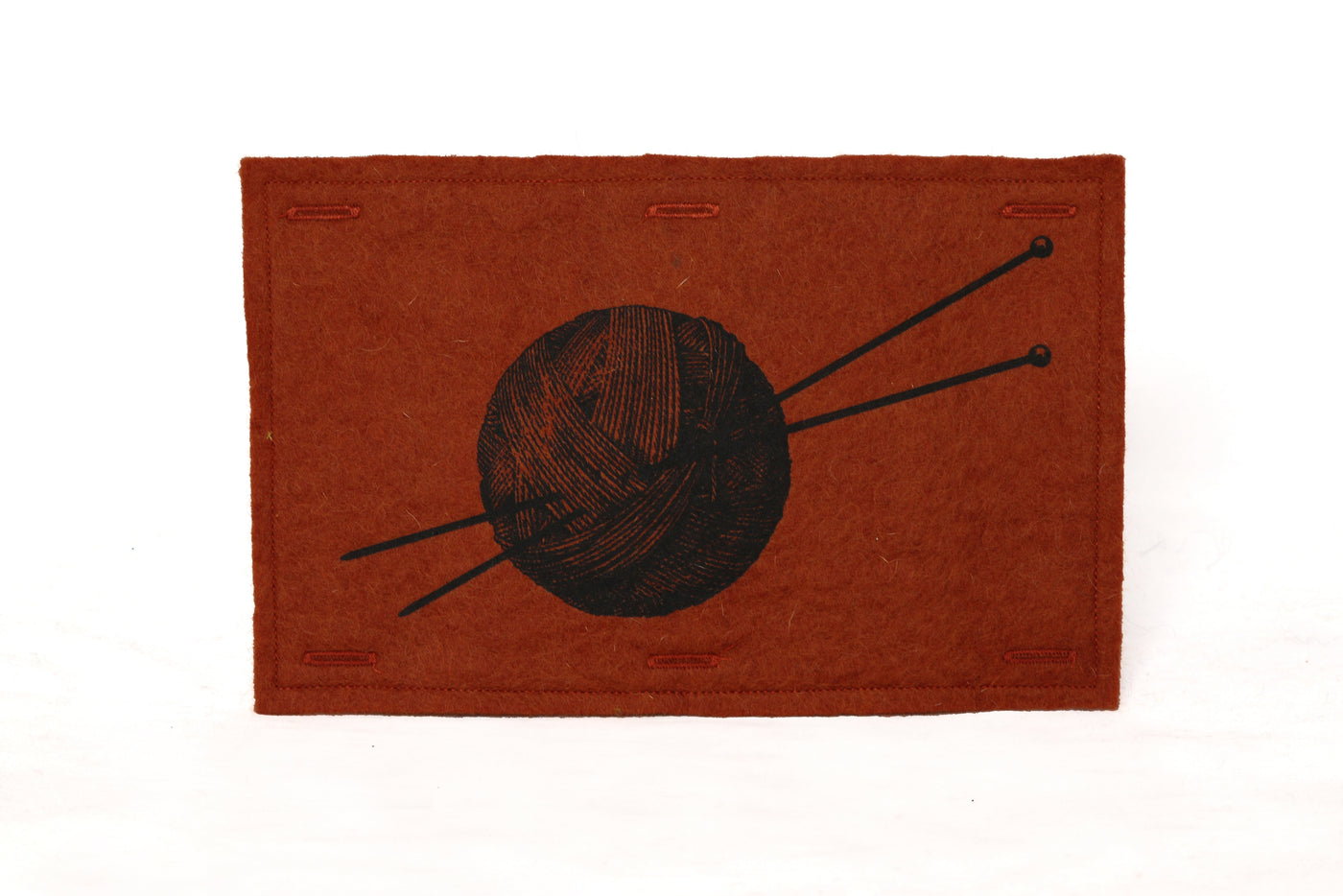 Handmaker Button On Hand Printed Art Panels