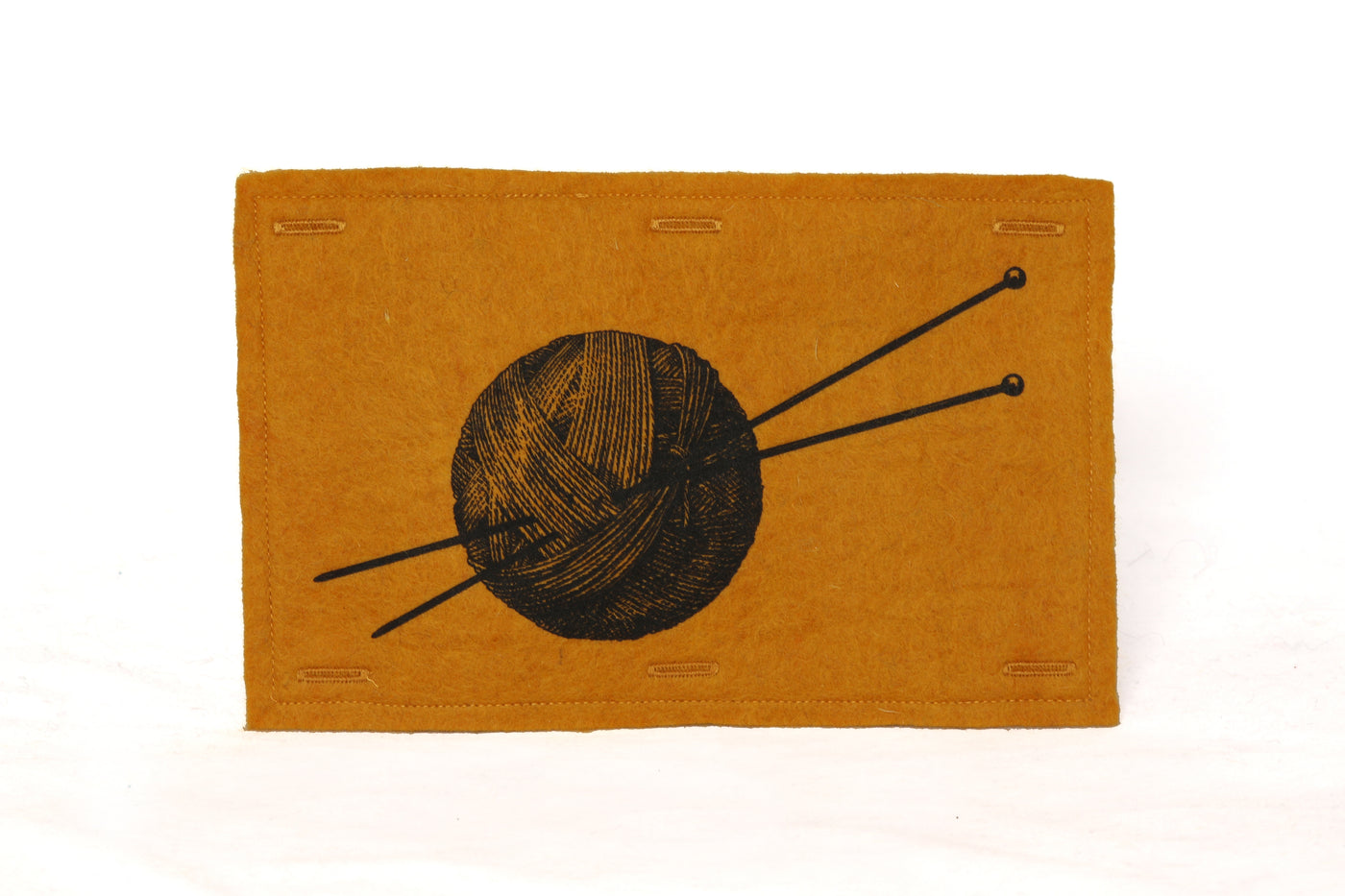 Handmaker Button On Hand Printed Art Panels