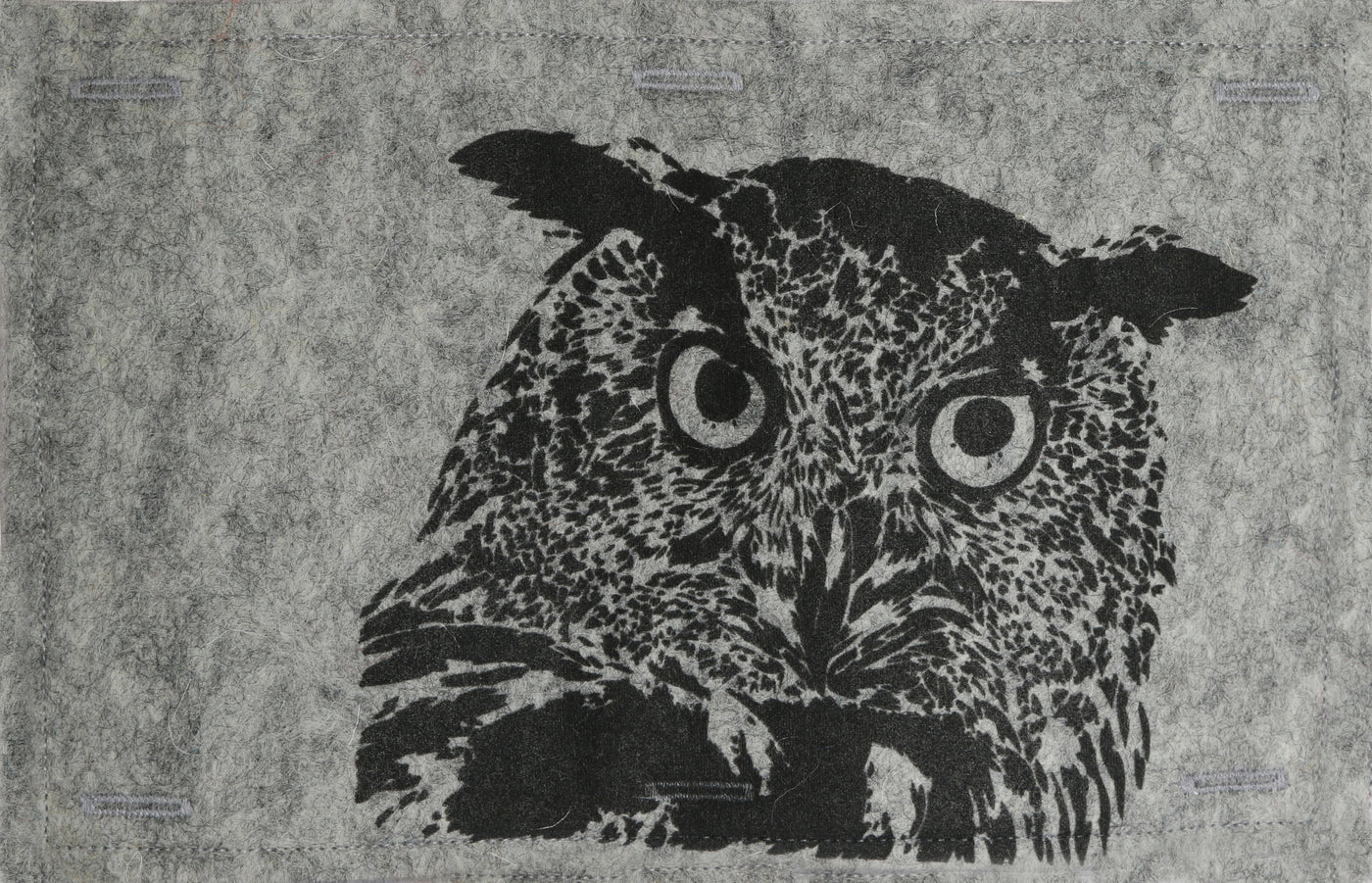 Nature Button On Hand Printed Art Panels