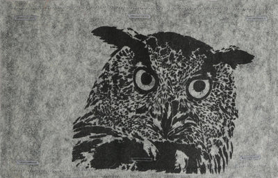 Nature Button On Hand Printed Art Panels