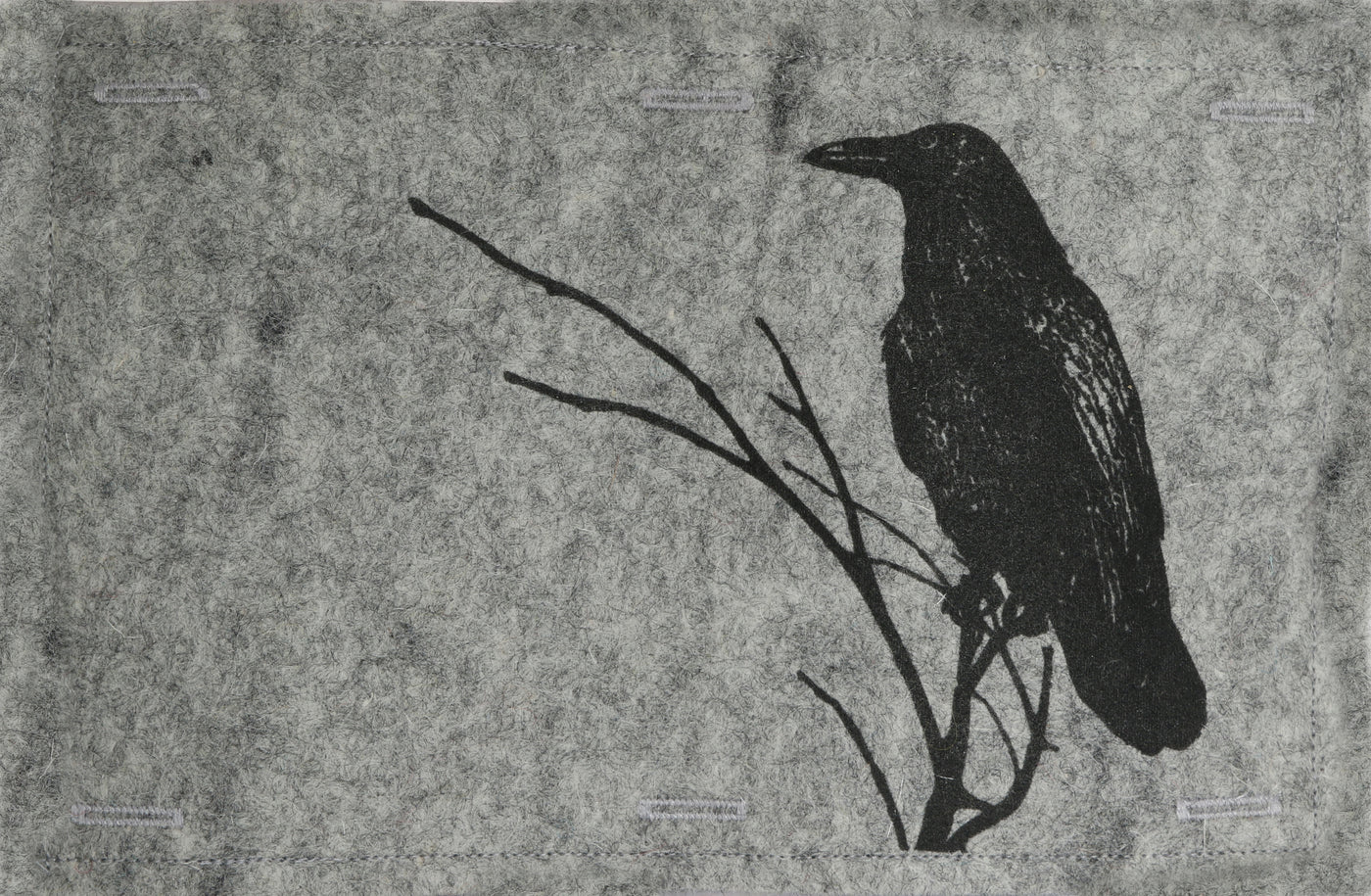 Nature Button On Hand Printed Art Panels