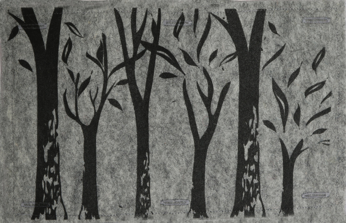 Nature Button On Hand Printed Art Panels