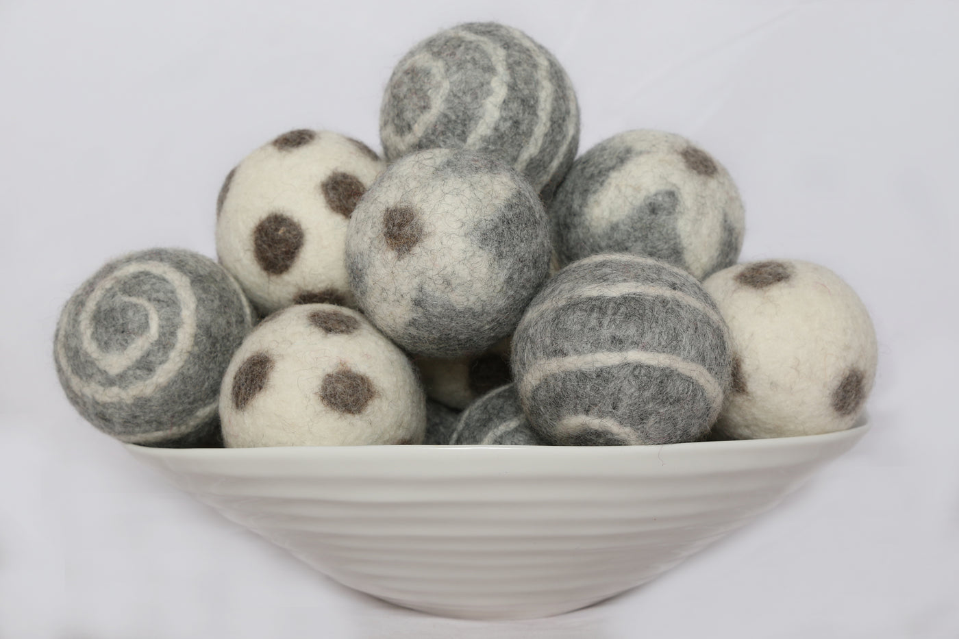 Felt Dryer Ball - Flower/Dot/Swirl