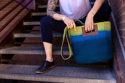 Ombre Tote Bag