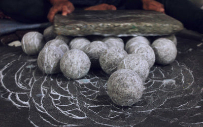 Felt Dryer Ball - Flower/Dot/Swirl