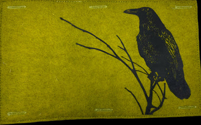 Nature Button On Hand Printed Art Panels