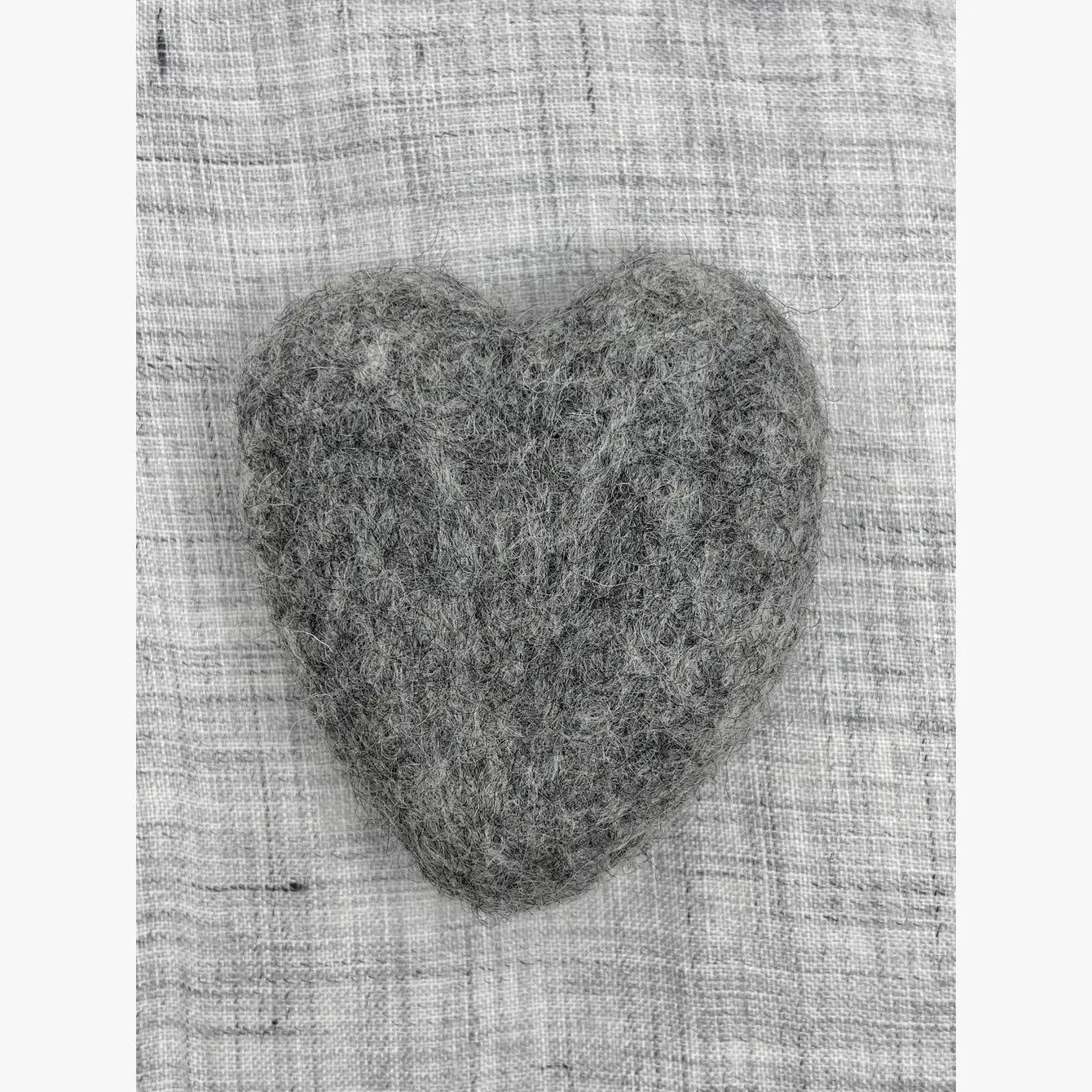 Handmade Felt Hearts