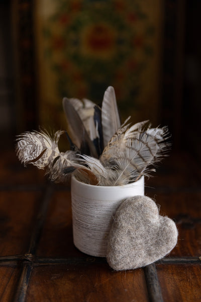 Handmade Felt Hearts