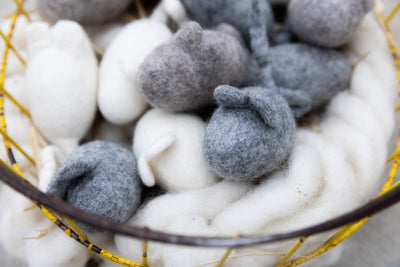 Felt Cat Mouse Toy