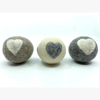 Felt Dryer Ball - Heart