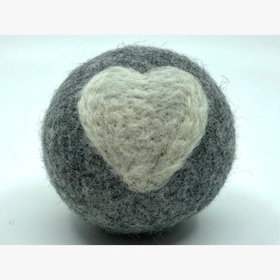 Felt Dryer Ball - Heart